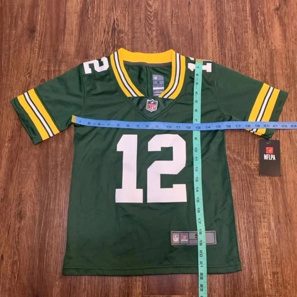 NWT Aaron Rodgers NFL Green Bay Packers Jersey Youth Kids M 10-12 - Picture 5 of 9